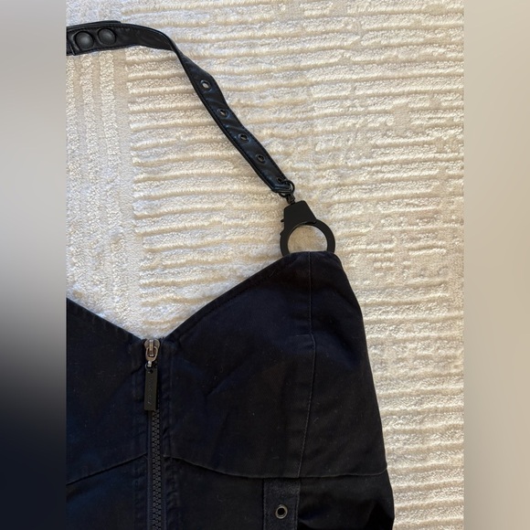 NWT - Punk Rave Rebella Bodice Halter in Black - Size XL - Picture 14 of 15